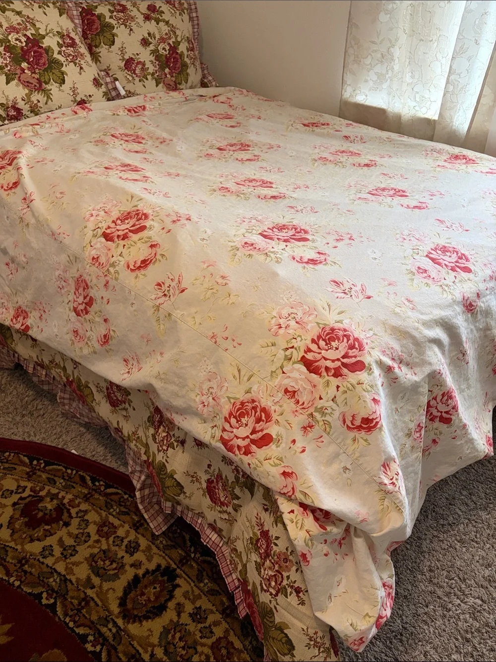 Pottery Barn cotton duvet
